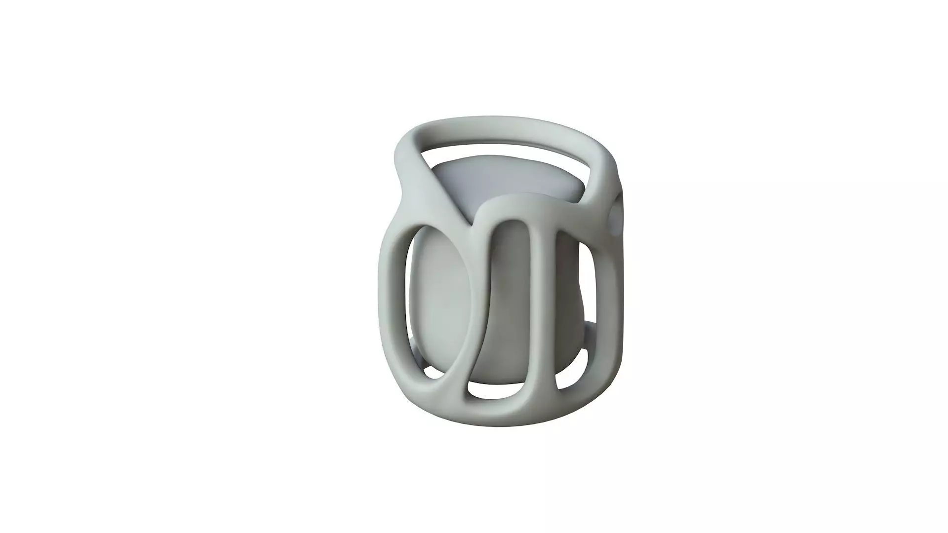 SciFi Shape Object Low Poly  Low-poly 3D model_0