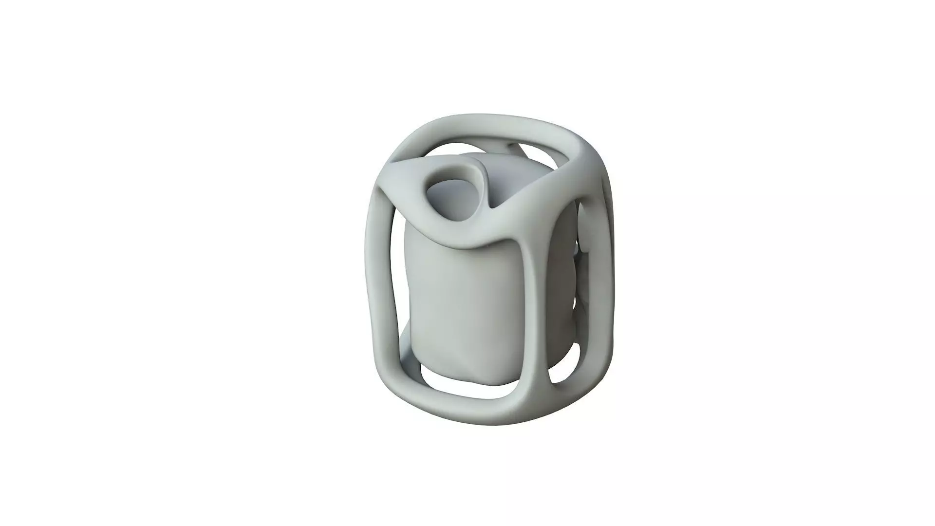 SciFi Shape Object Low Poly 87 Low-poly 3D model_0