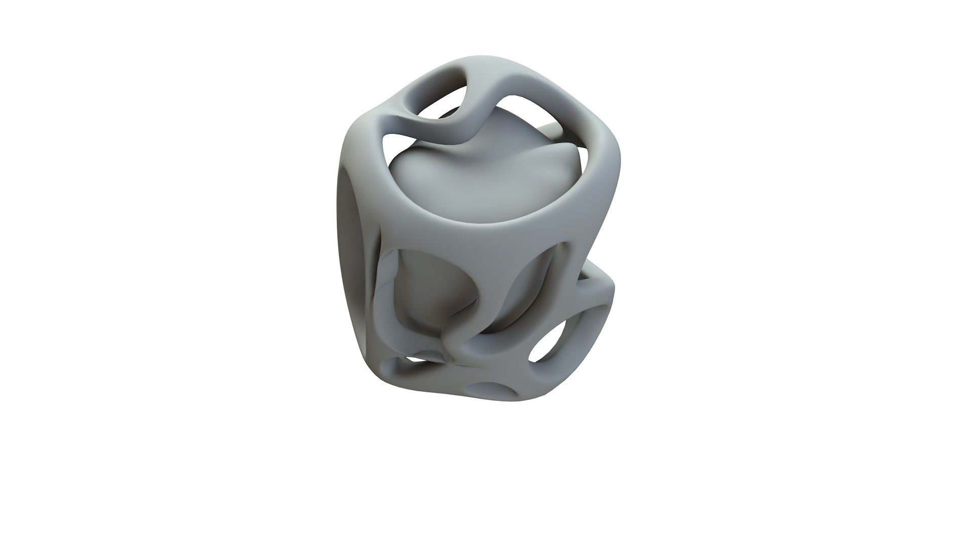 SciFi Shape Object Low Poly 87 Low-poly 3D model_15