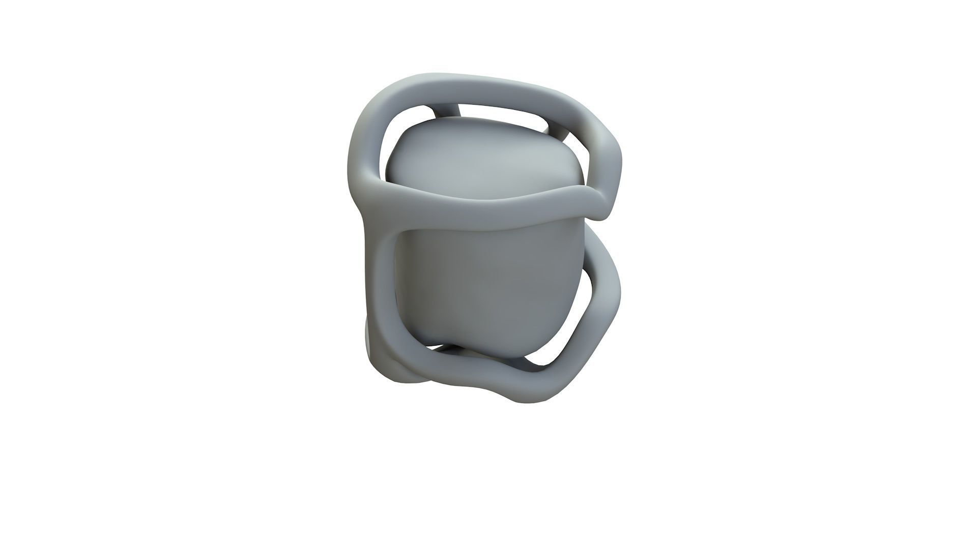 SciFi Shape Object Low Poly 85 Low-poly 3D model_14