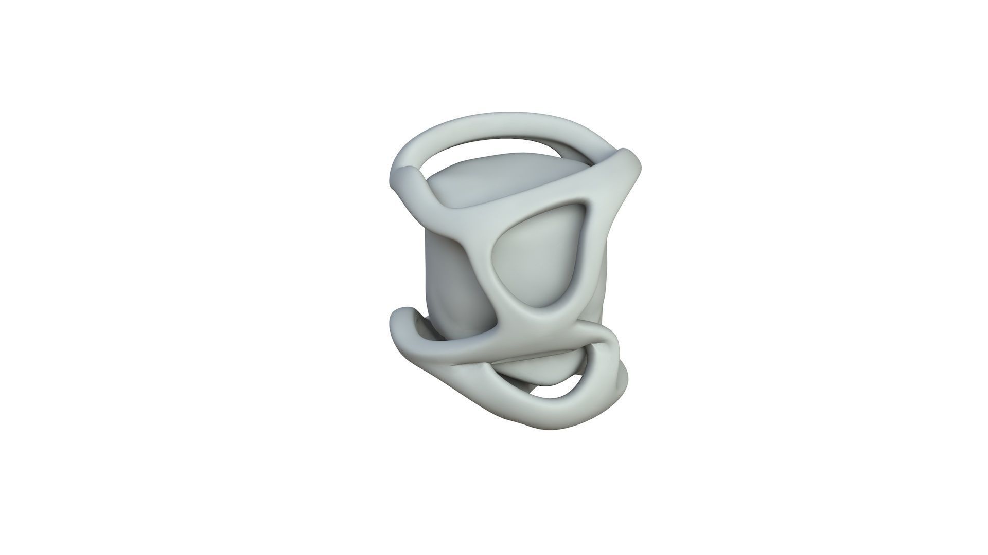 SciFi Shape Object Low Poly 85 Low-poly 3D model_3