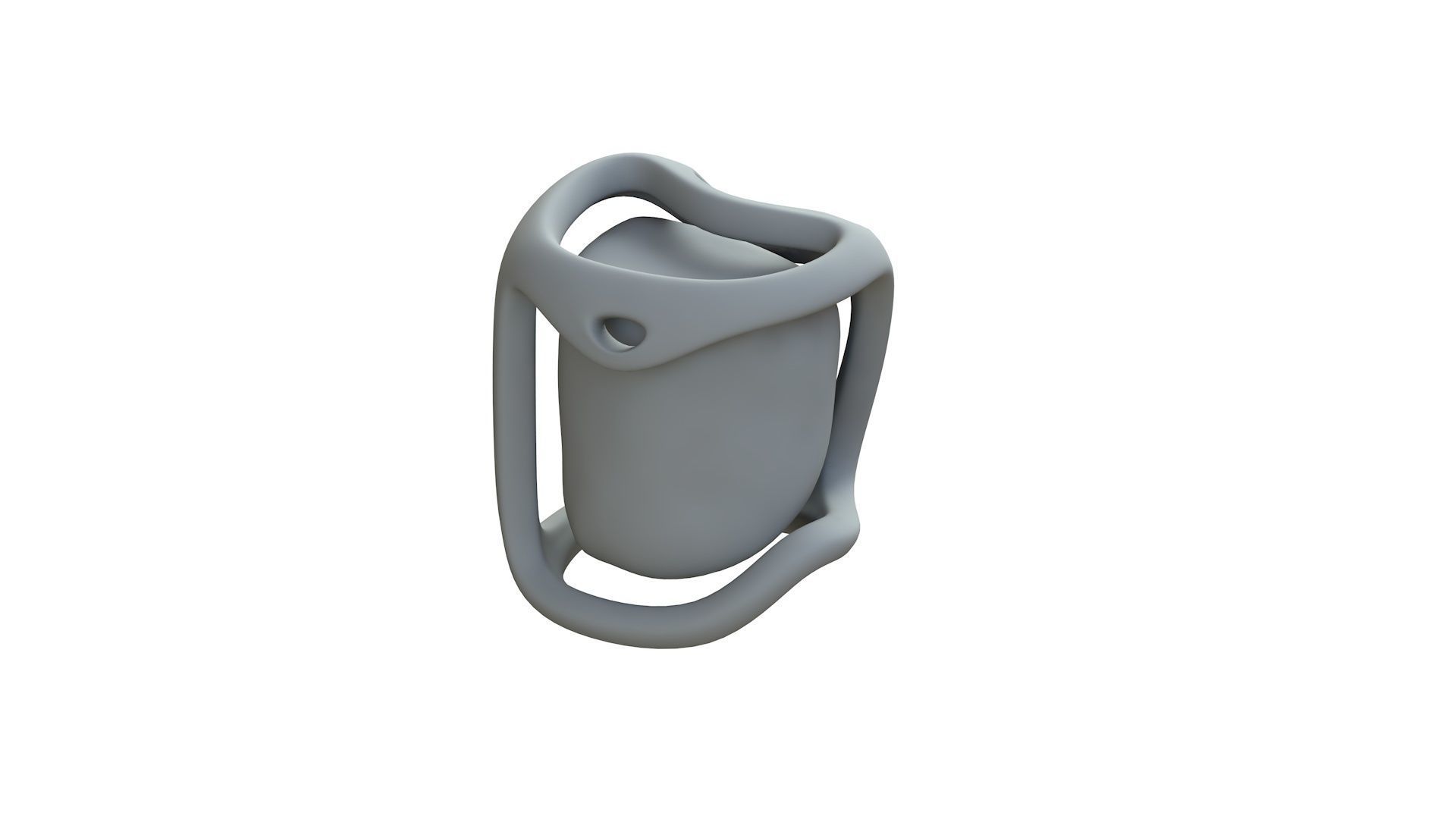 SciFi Shape Object Low Poly 44433 Low-poly 3D model_10