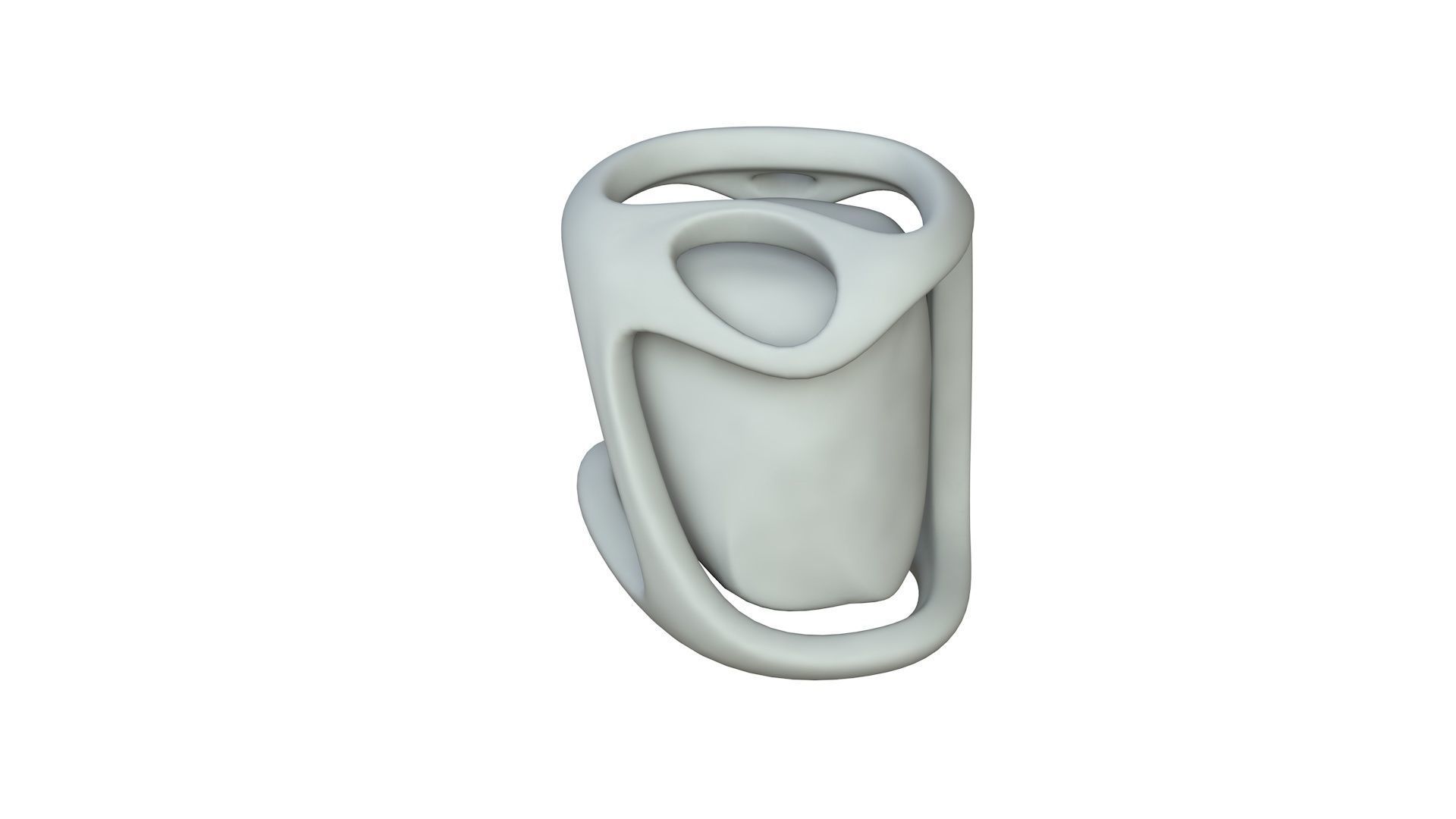 SciFi Shape Object Low Poly 44433 Low-poly 3D model_2