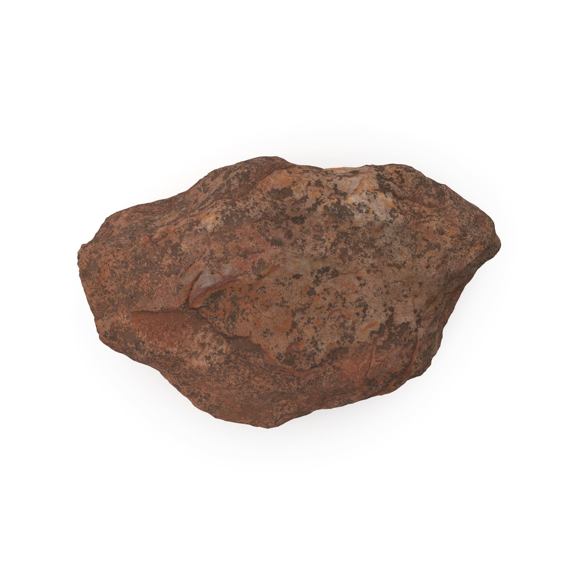 Lowpoly Rock 8 Low-poly 3D model_4