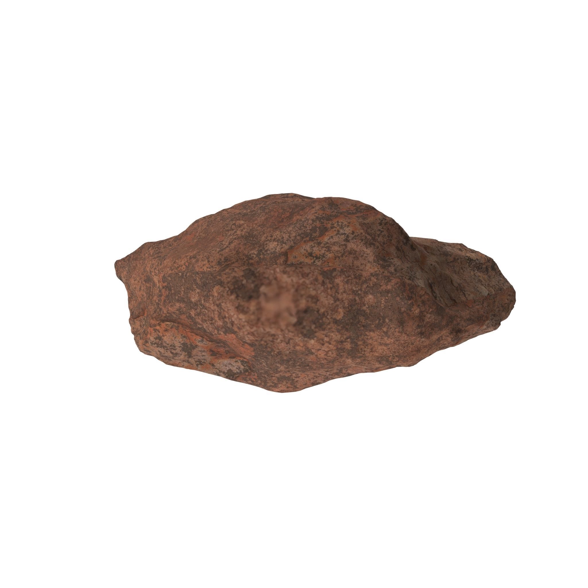 Lowpoly Rock 8 Low-poly 3D model_11