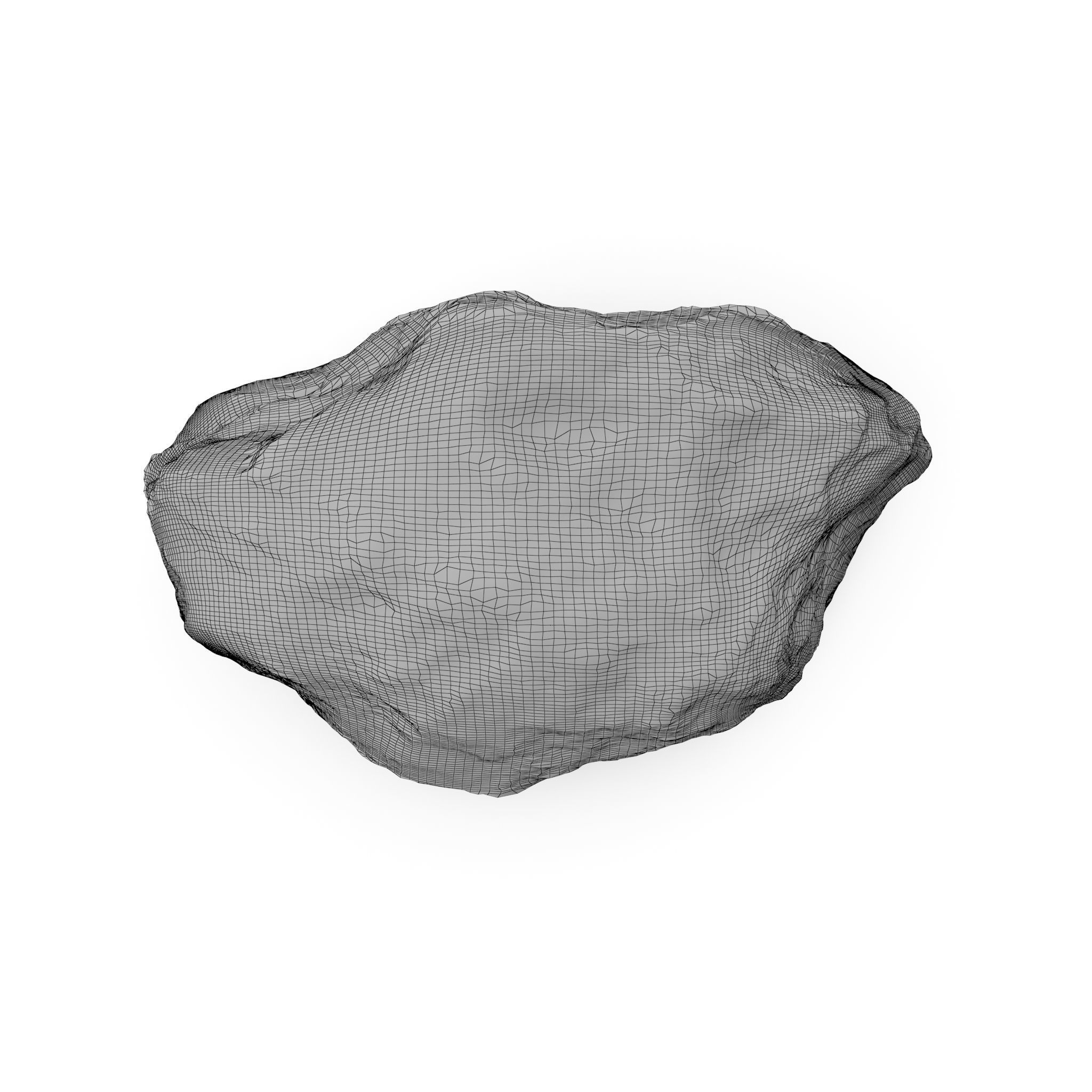 Lowpoly Rock 8 Low-poly 3D model_3