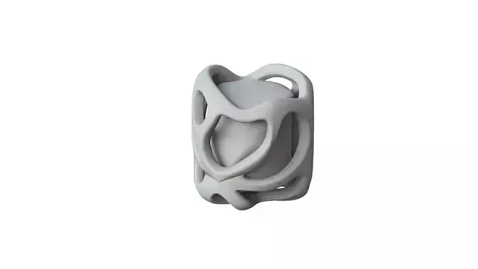 SciFi Shape Object Low Poly1212 Low-poly 3D model