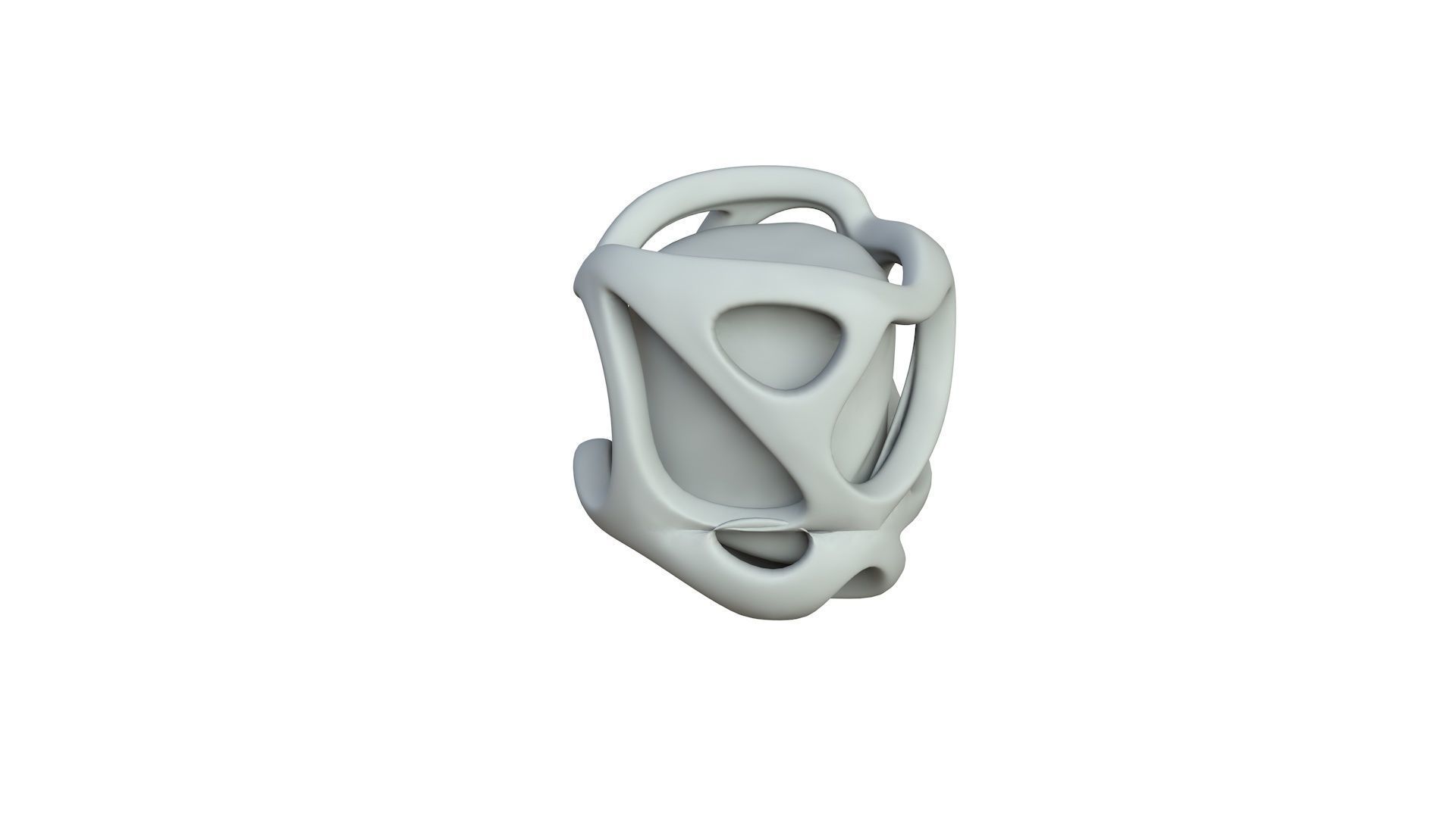 SciFi Shape Object Low Poly1212 Low-poly 3D model_3