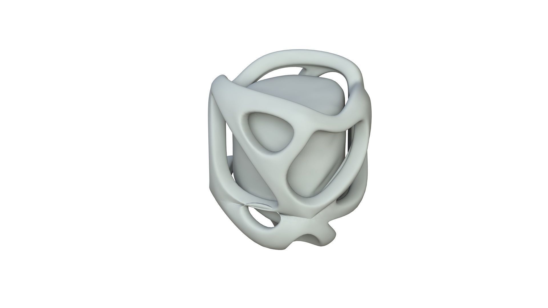 SciFi Shape Object Low Poly1212 Low-poly 3D model_2