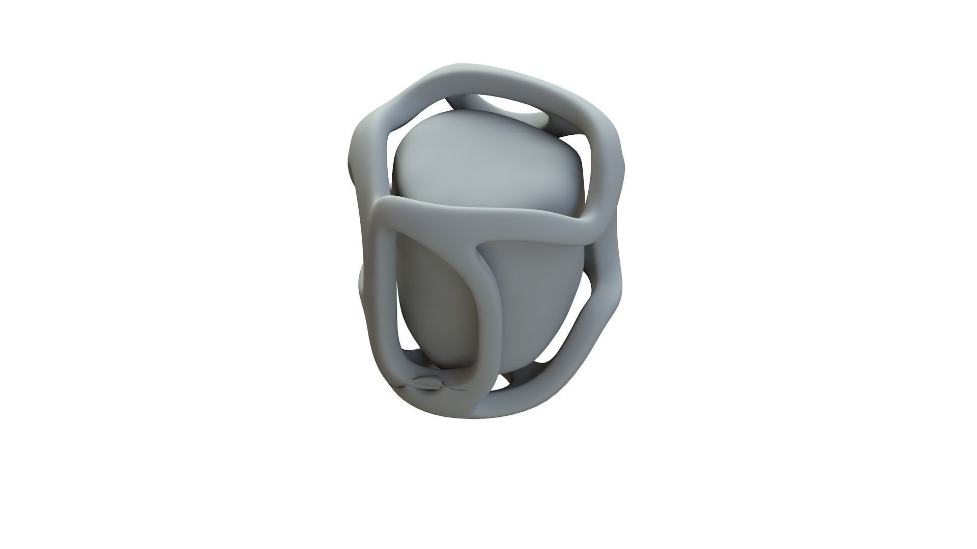 SciFi Shape Object Low Poly1212 Low-poly 3D model_14