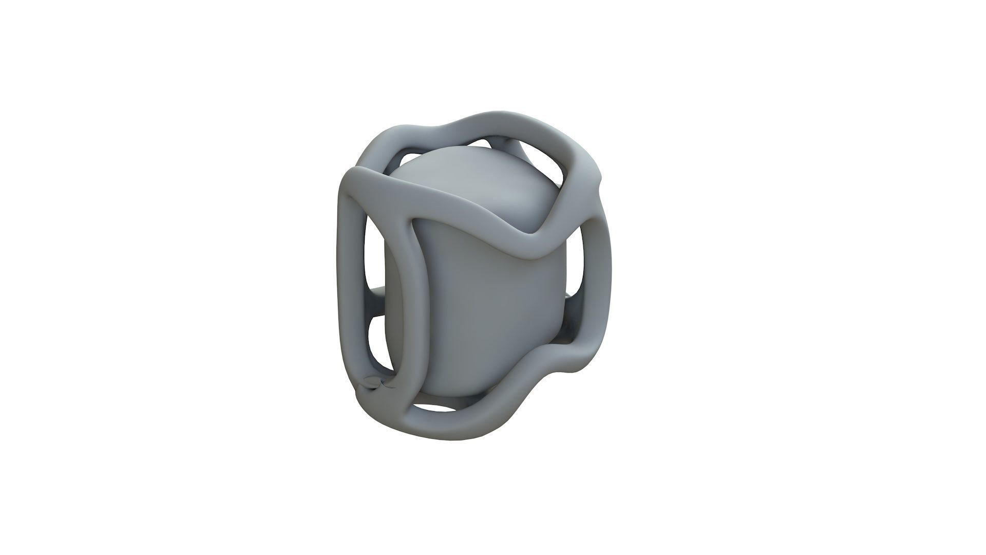 SciFi Shape Object Low Poly1212 Low-poly 3D model_10