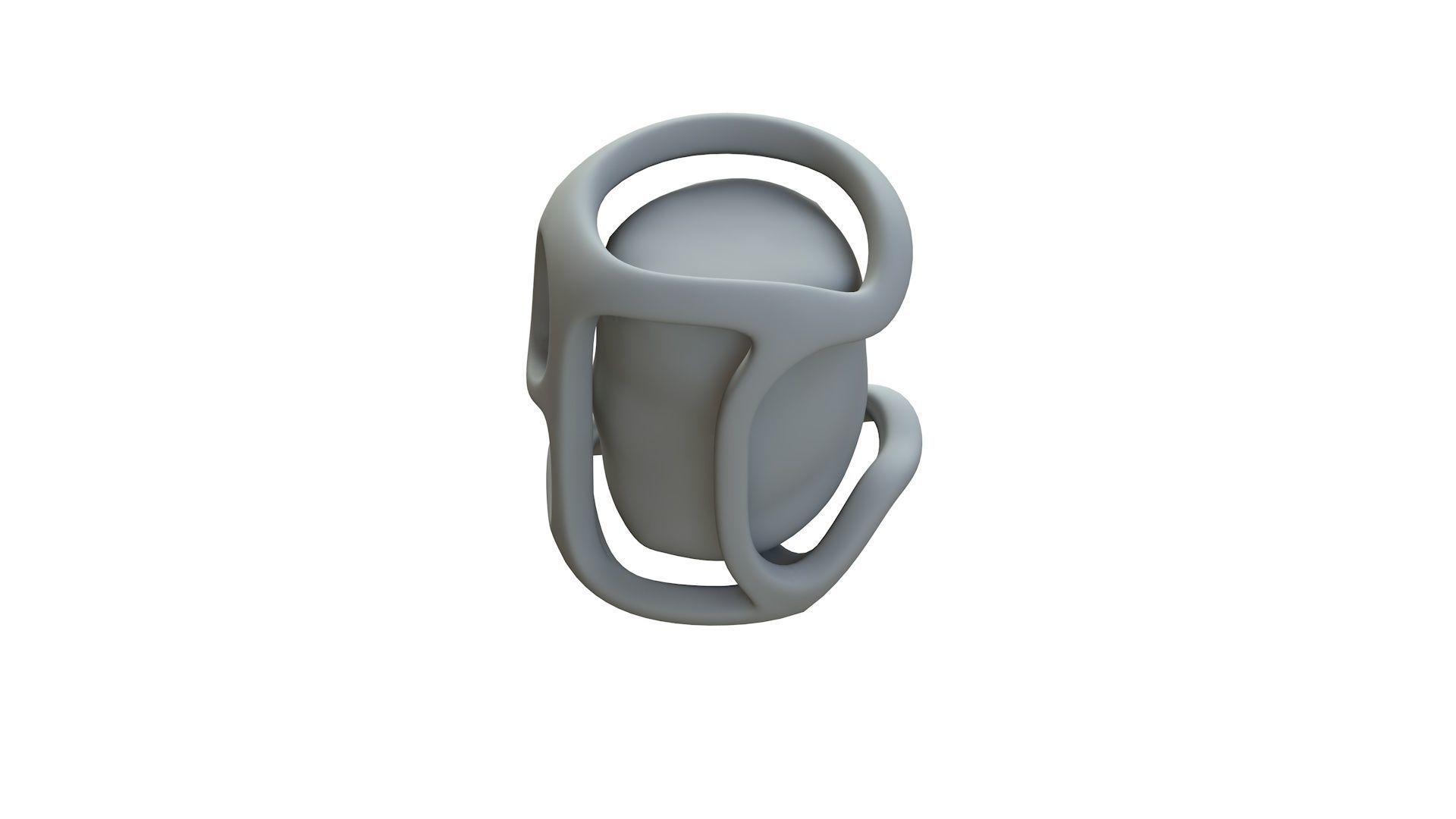 SciFi Shape Object Low Poly Low-poly 3D model_13