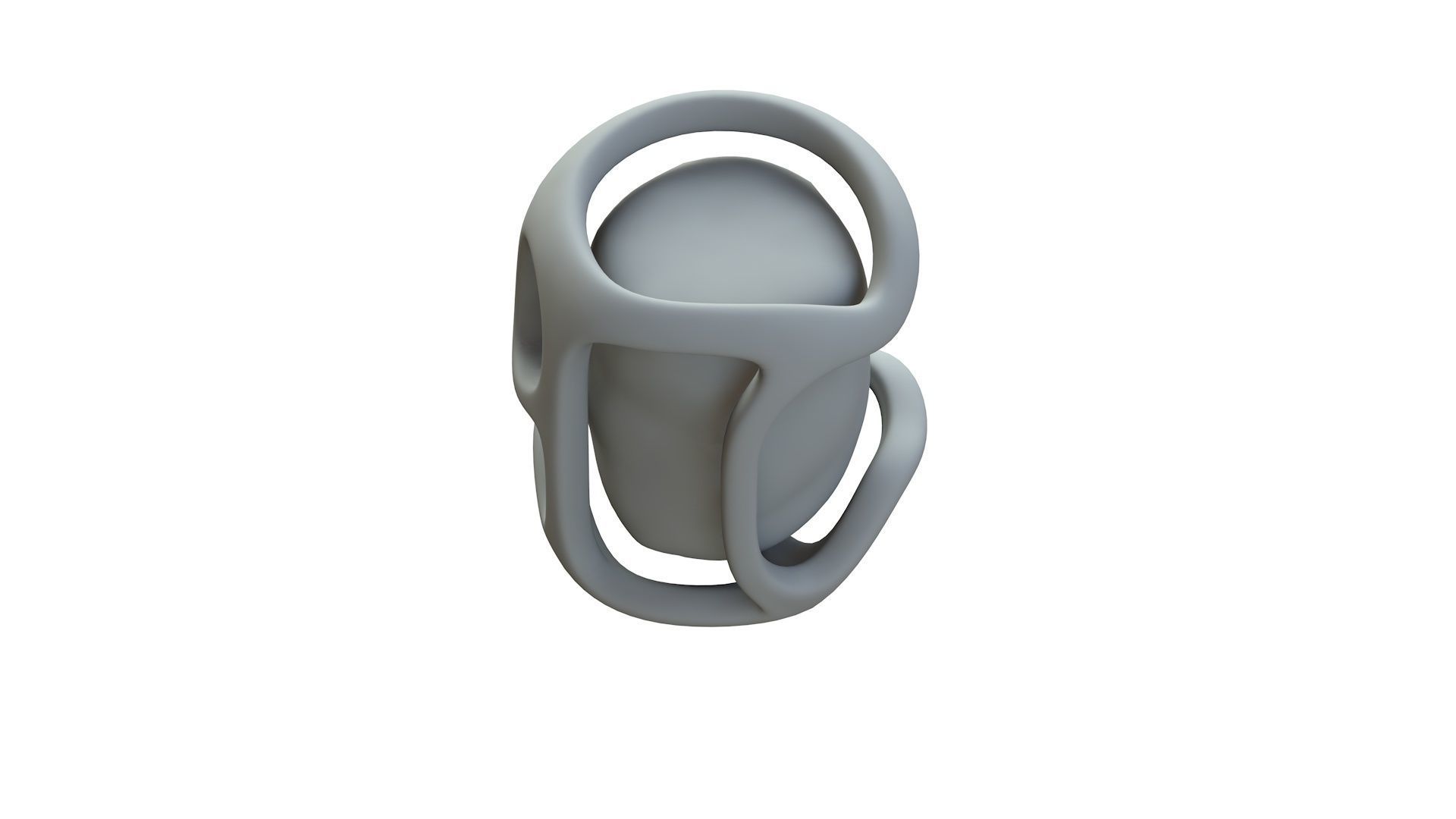 SciFi Shape Object Low Poly Low-poly 3D model_14