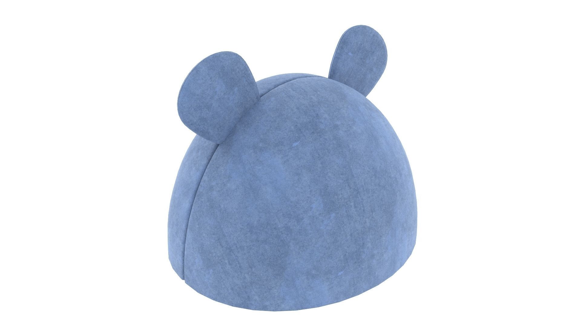 Mouse Meow Hut Cat Hut Cat Tent Blue 3D model_3