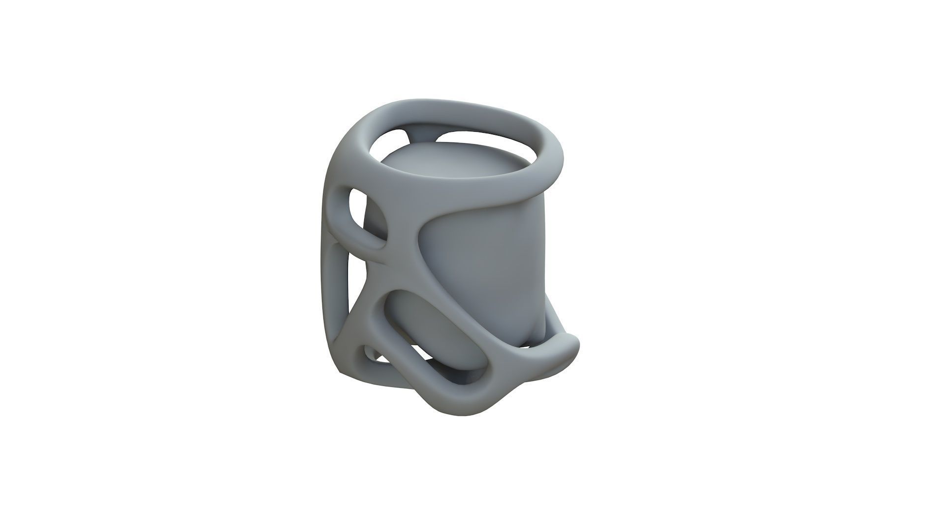 SciFi Shape Object Low Poly Low-poly 3D model_10