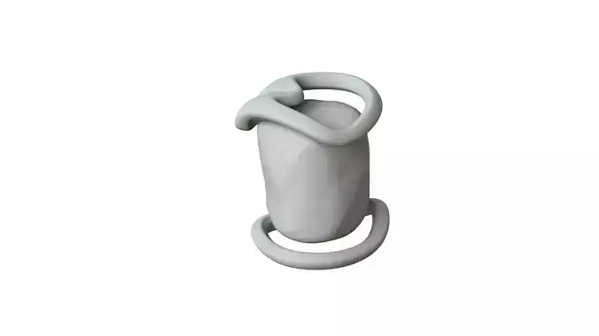 SciFi Shape Object Low Poly Low-poly 3D model SciFi Shape Object Low Poly Low-poly 3D model