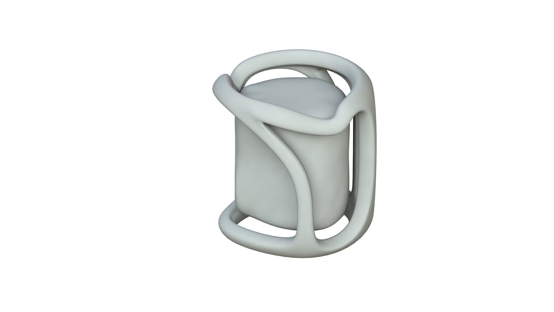 SciFi Shape Object Low Poly Low-poly 3D model_2