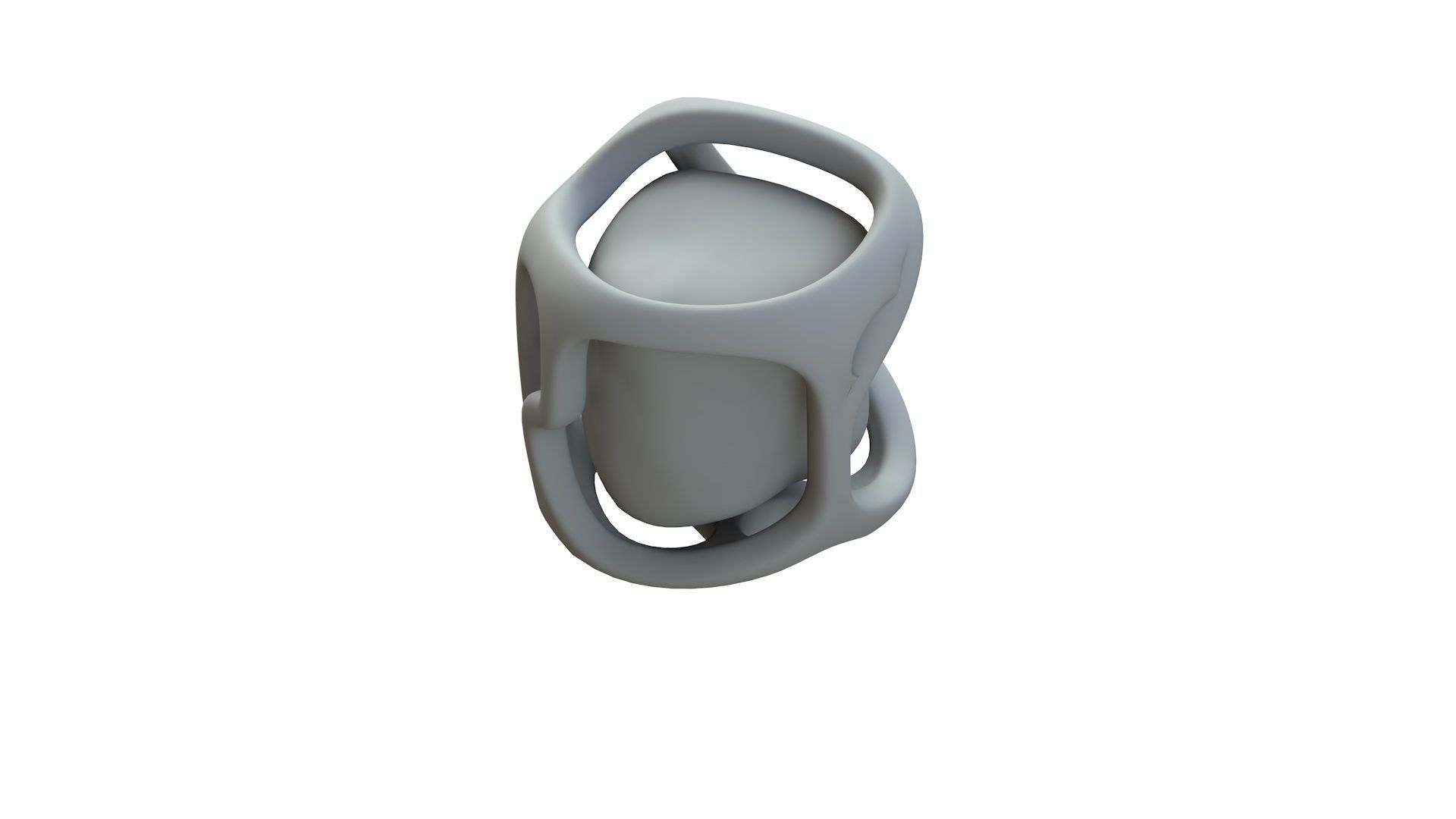 SciFi Shape Object Low Poly Low-poly 3D model_14