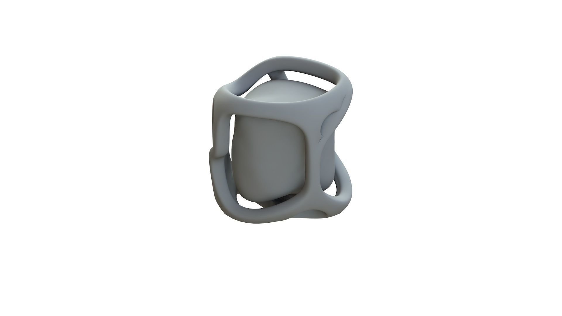 SciFi Shape Object Low Poly Low-poly 3D model_12