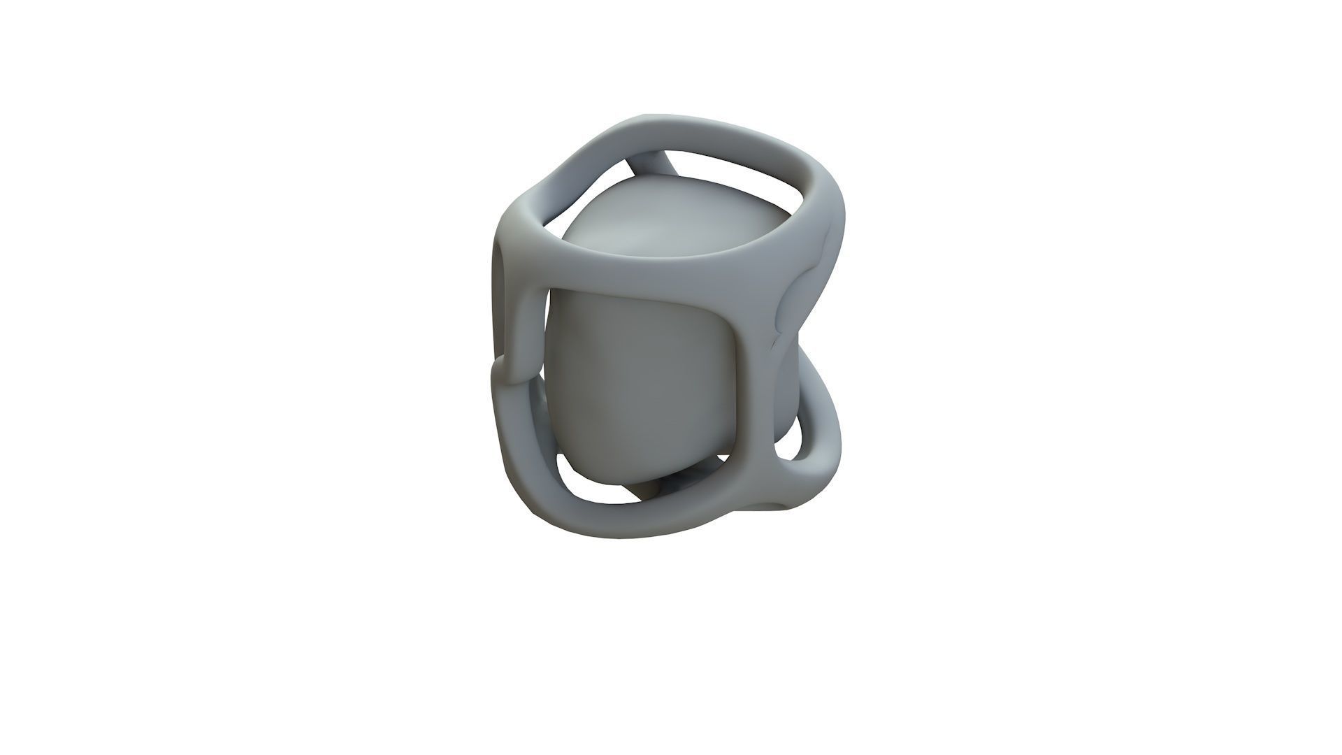 SciFi Shape Object Low Poly Low-poly 3D model_13