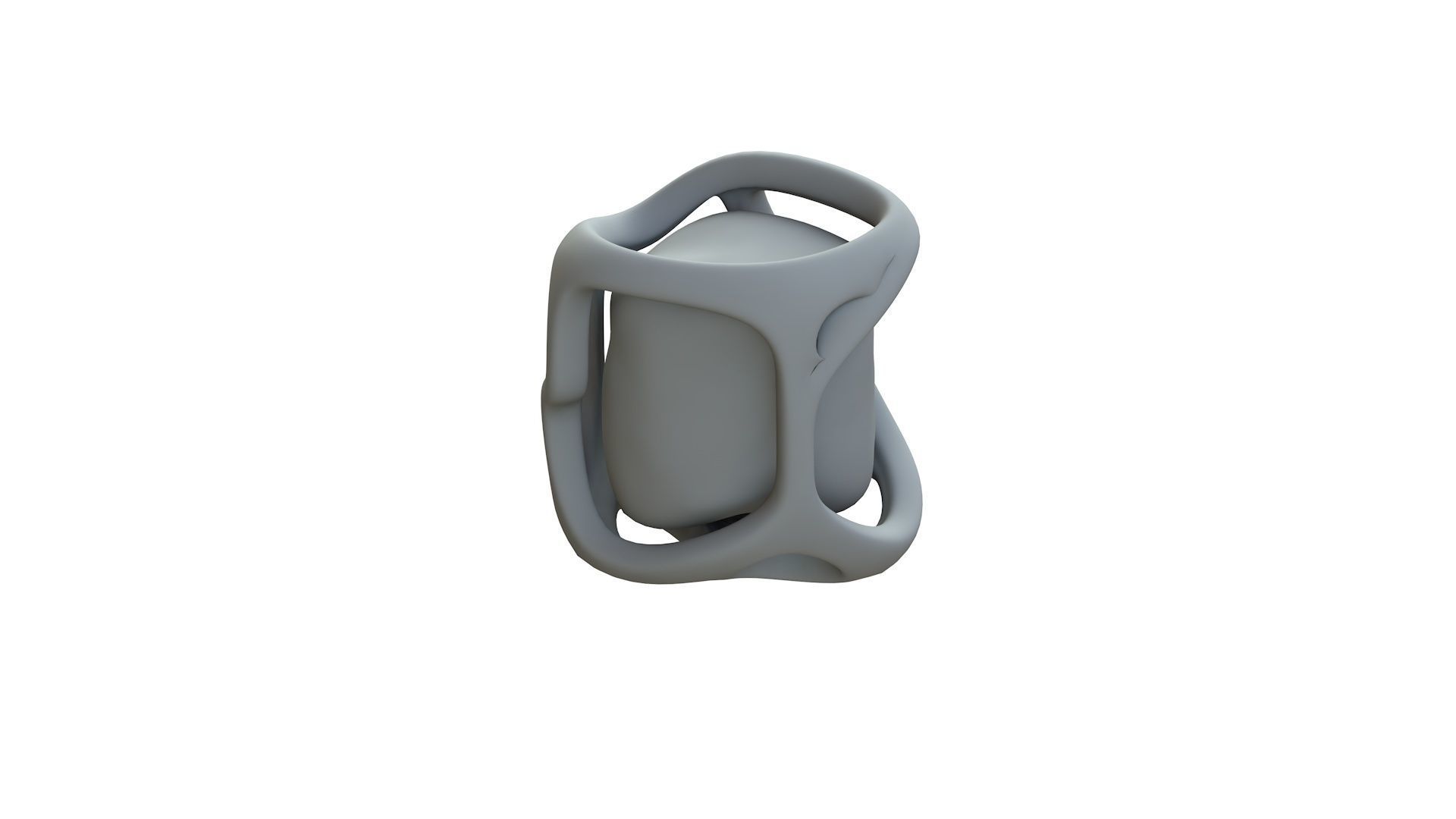 SciFi Shape Object Low Poly Low-poly 3D model_11