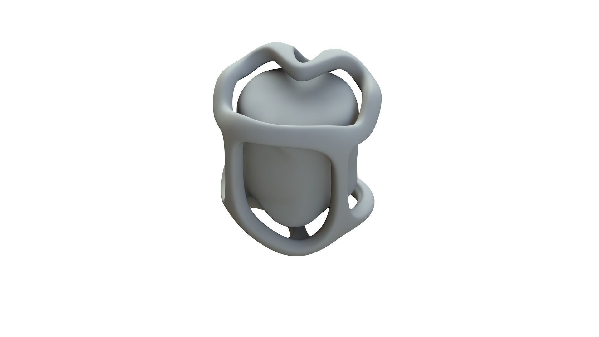 SciFi Shape Object Low Poly Low-poly 3D model_14