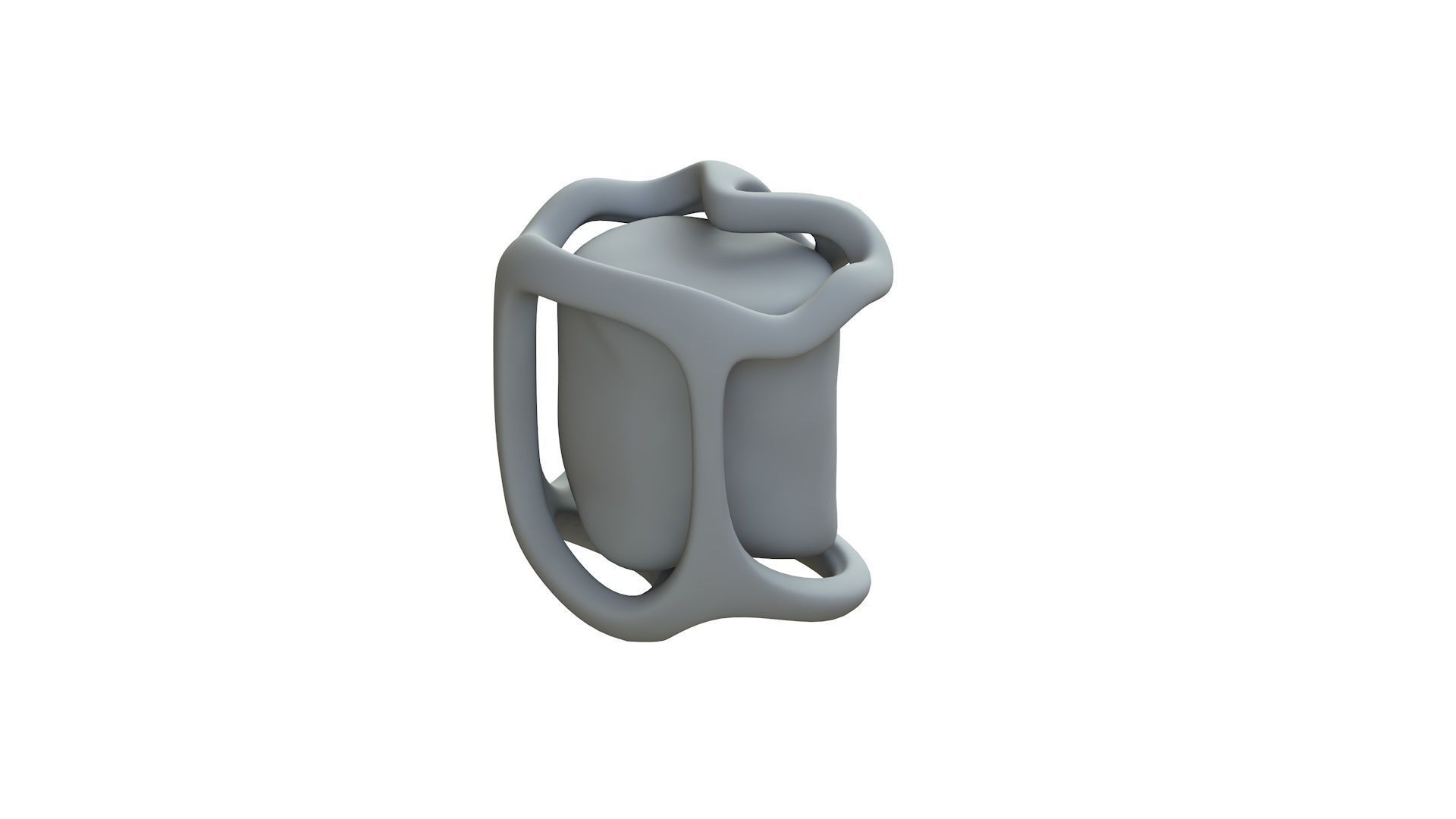 SciFi Shape Object Low Poly Low-poly 3D model_10