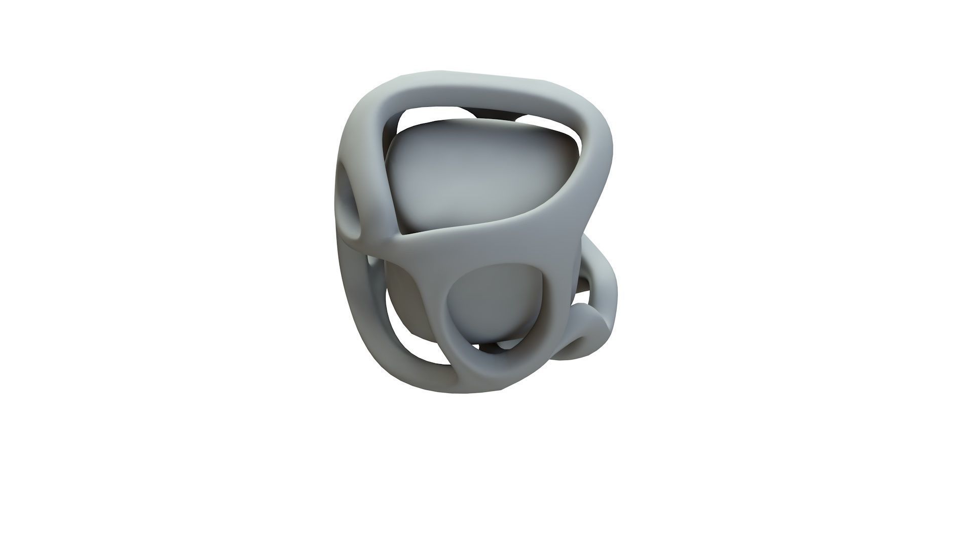 SciFi Shape Object Low Poly Low-poly 3D model_15