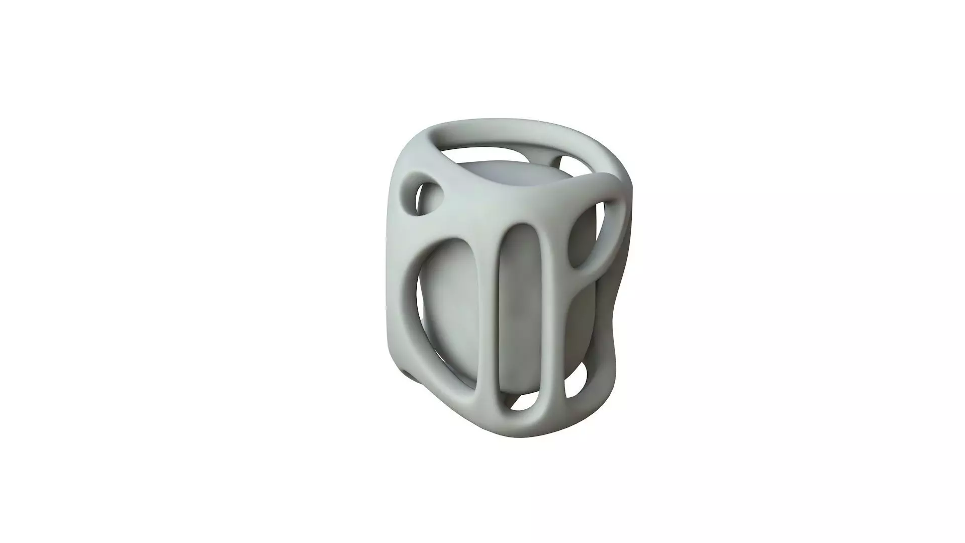 SciFi Shape Object Low Poly Low-poly 3D model_0