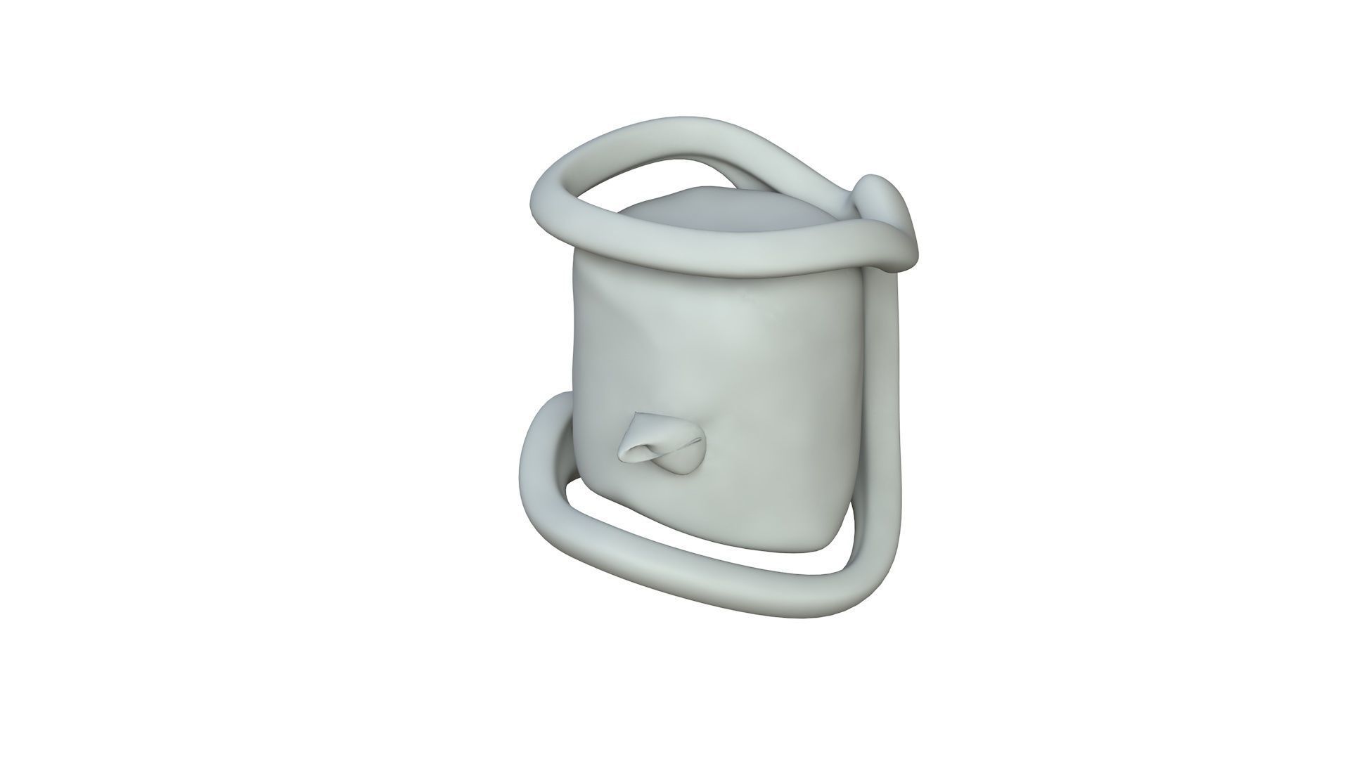 SciFi Shape Object Low Poly Low-poly 3D model_2