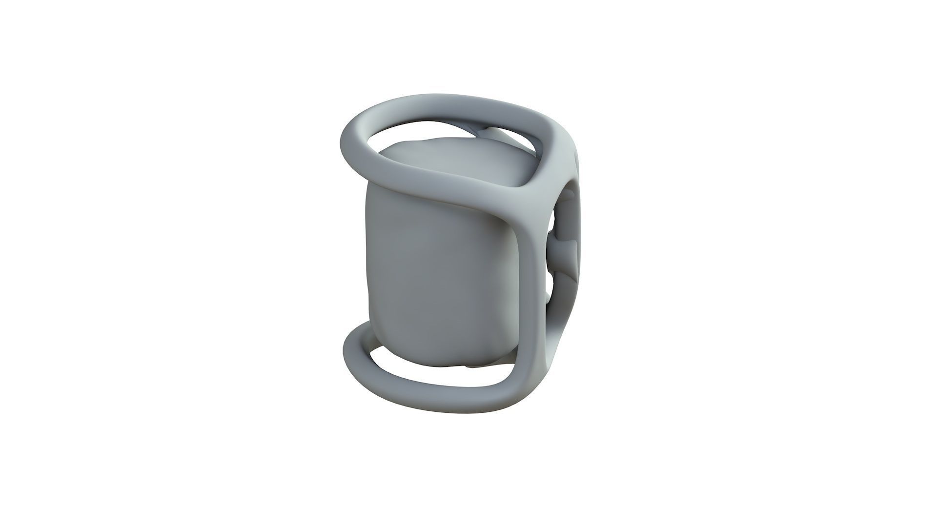 SciFi Shape Object Low Poly Low-poly 3D model_7