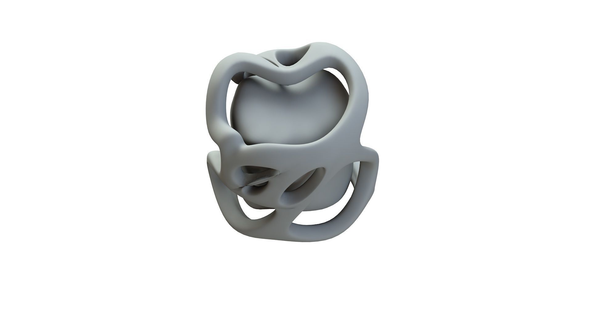 SciFi Shape Object Low Poly Low-poly 3D model_17