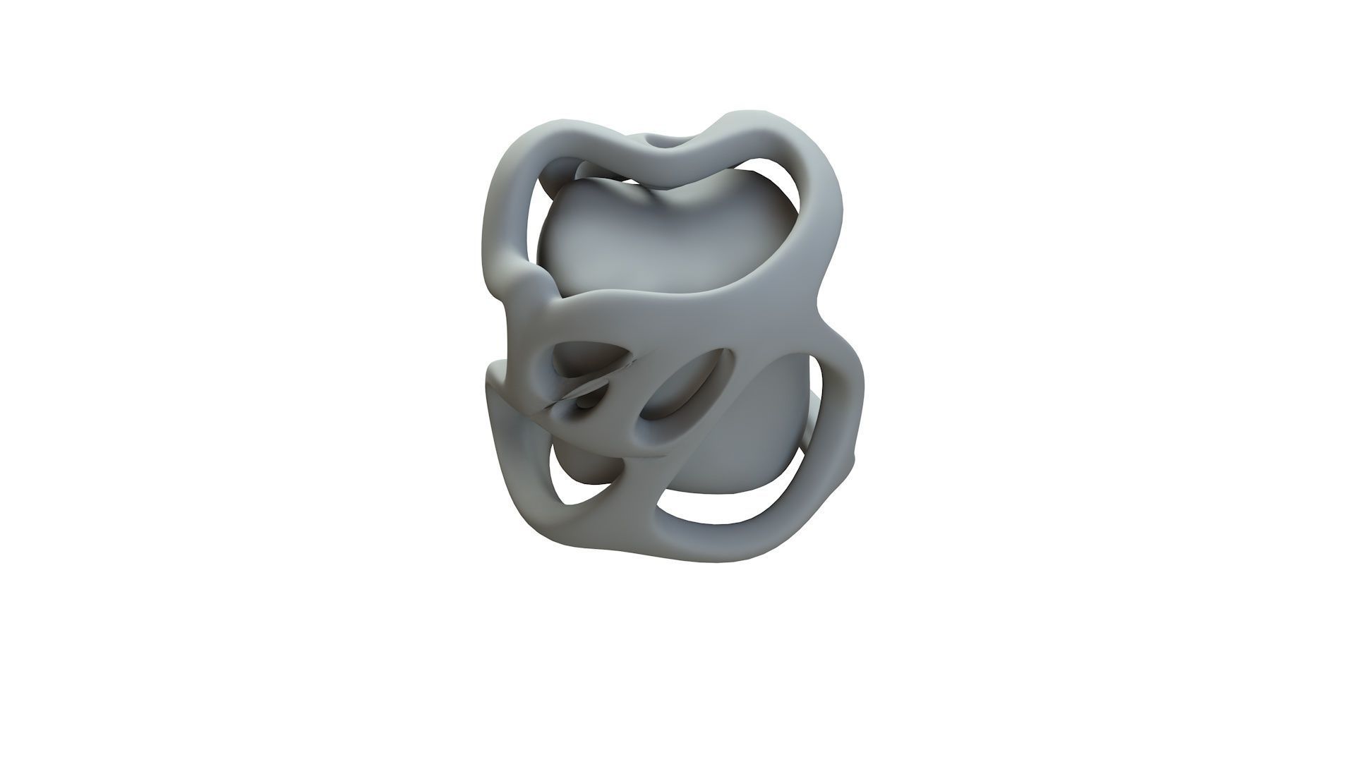 SciFi Shape Object Low Poly Low-poly 3D model_14