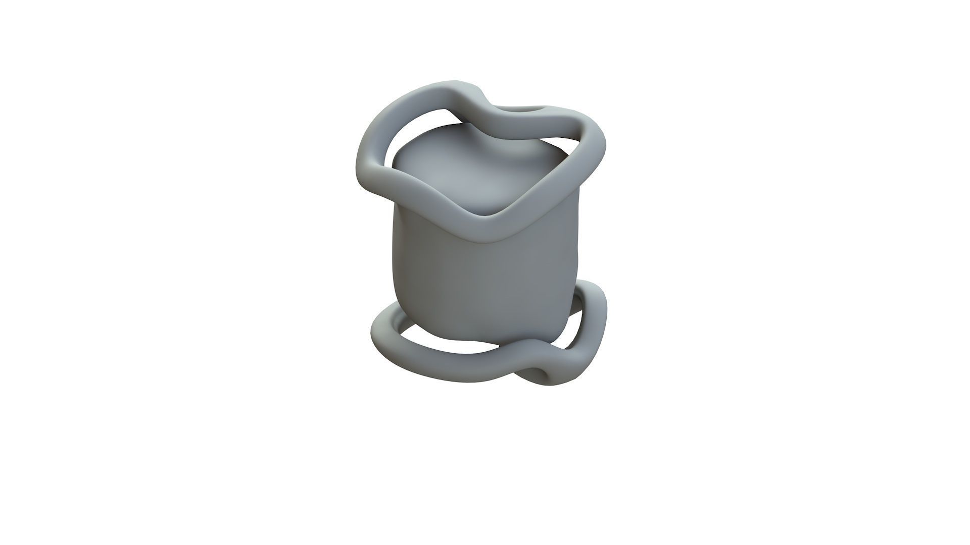 SciFi Shape Object Low Poly Low-poly 3D model_13