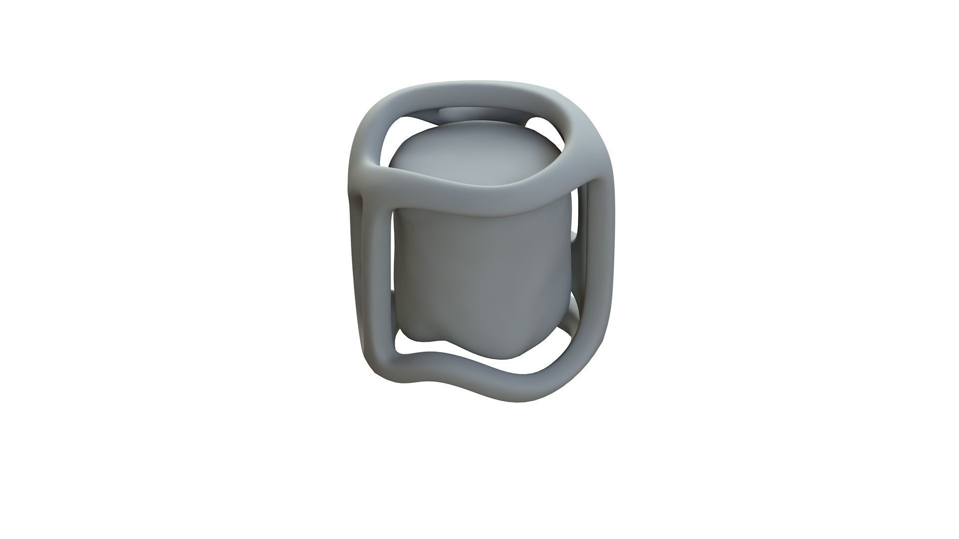 SciFi Shape Object Low Poly Low-poly 3D model_13