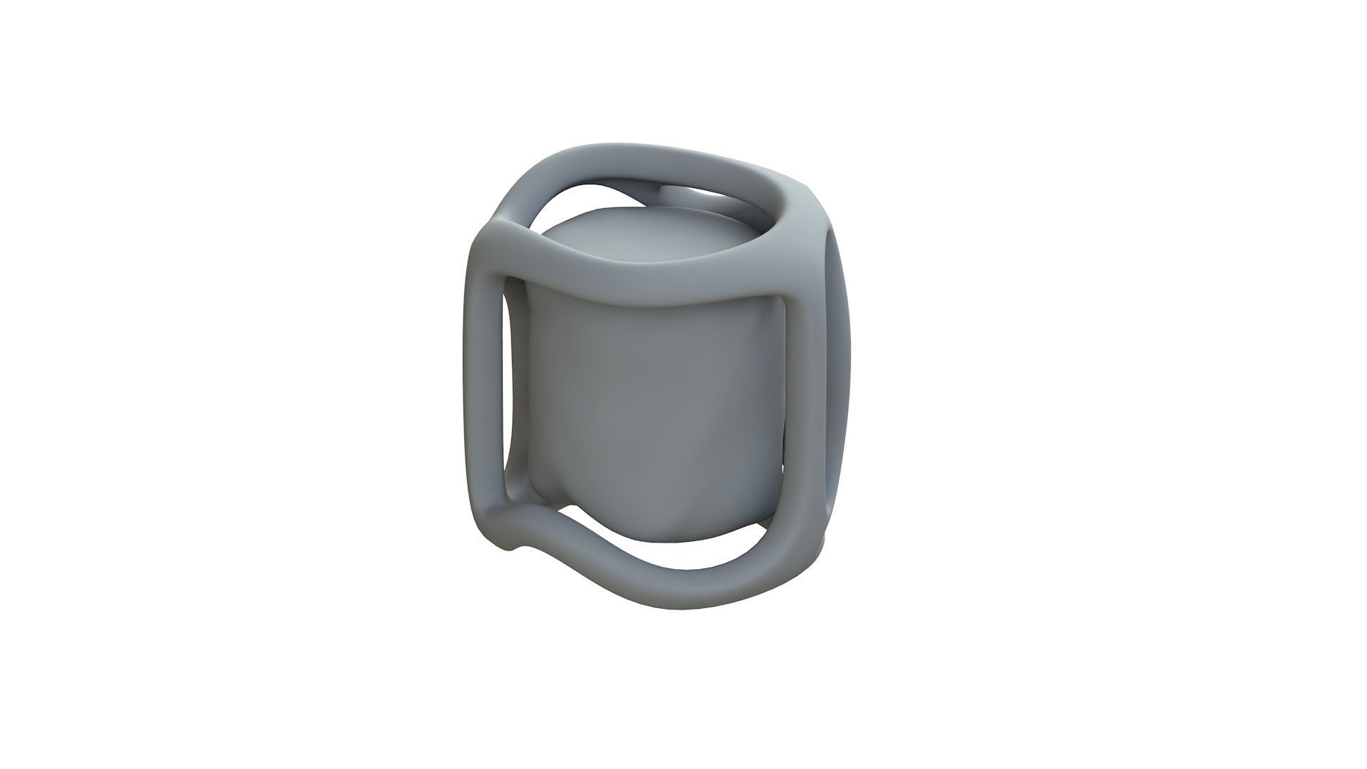 SciFi Shape Object Low Poly Low-poly 3D model_10