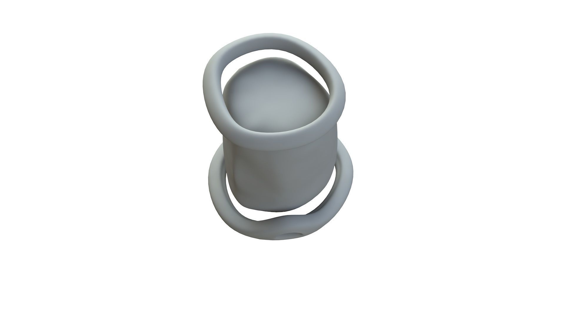 SciFi Shape Object Low Poly Low-poly 3D model_16