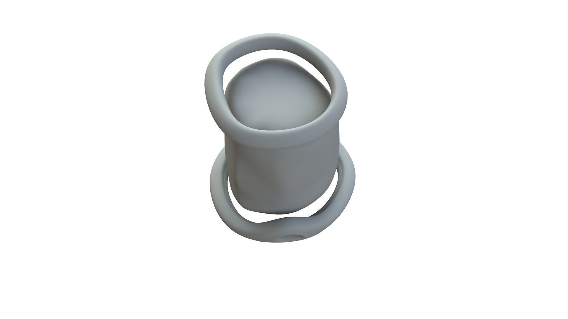 SciFi Shape Object Low Poly Low-poly 3D model_15