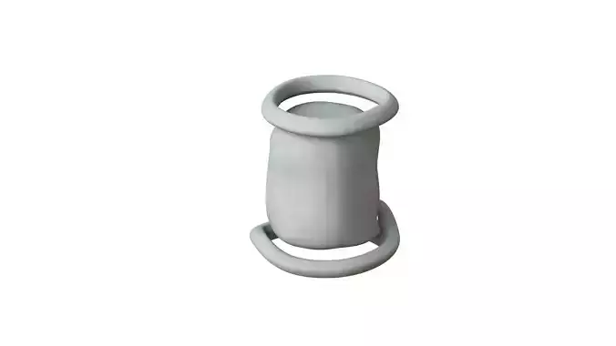 SciFi Shape Object Low Poly Low-poly 3D model SciFi Shape Object Low Poly Low-poly 3D model