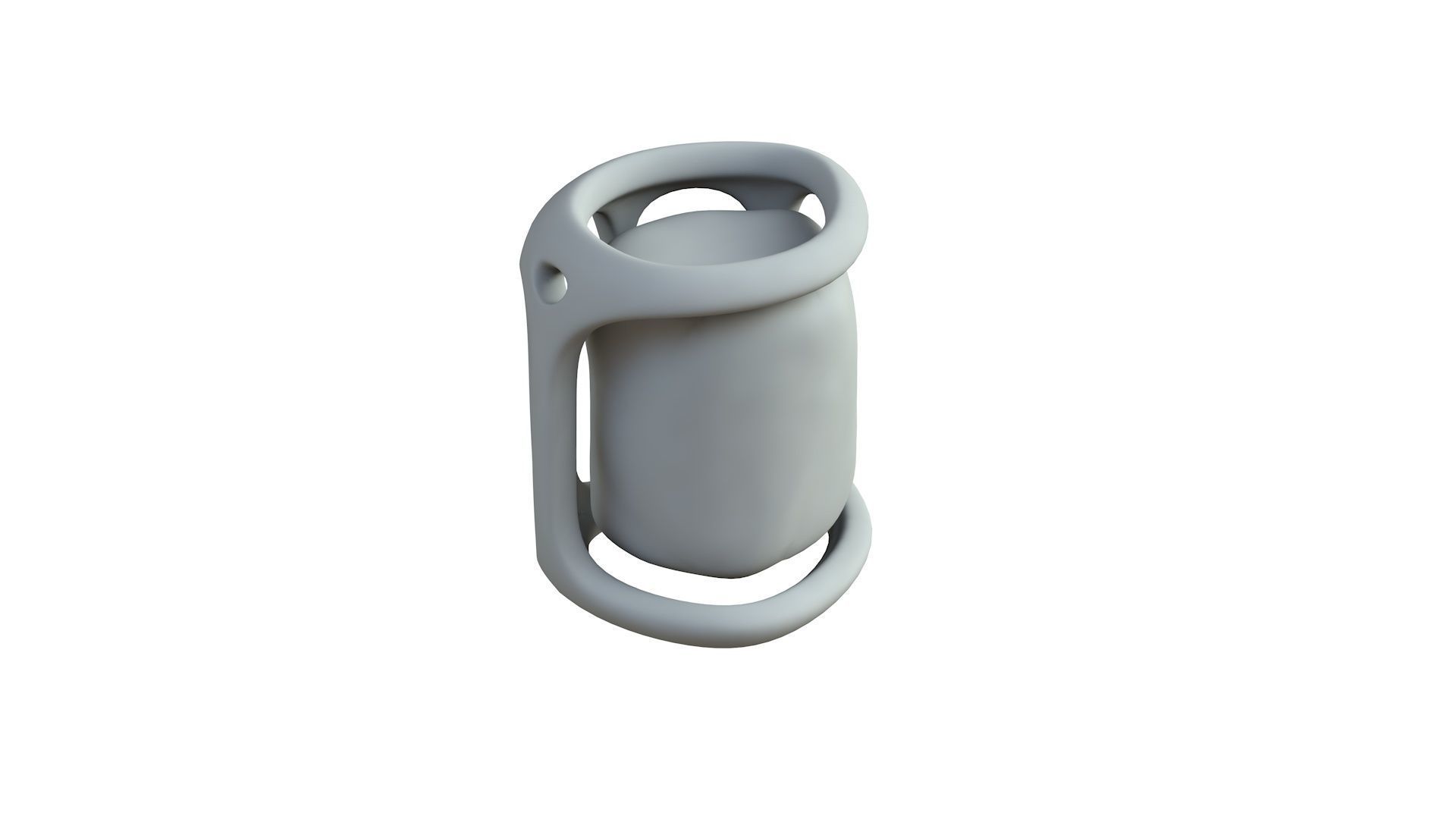 SciFi Shape Object Low Poly Low-poly 3D model_6