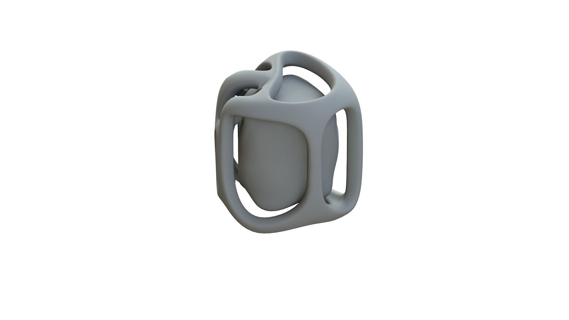 SciFi Shape Object Low Poly Low-poly 3D model_12