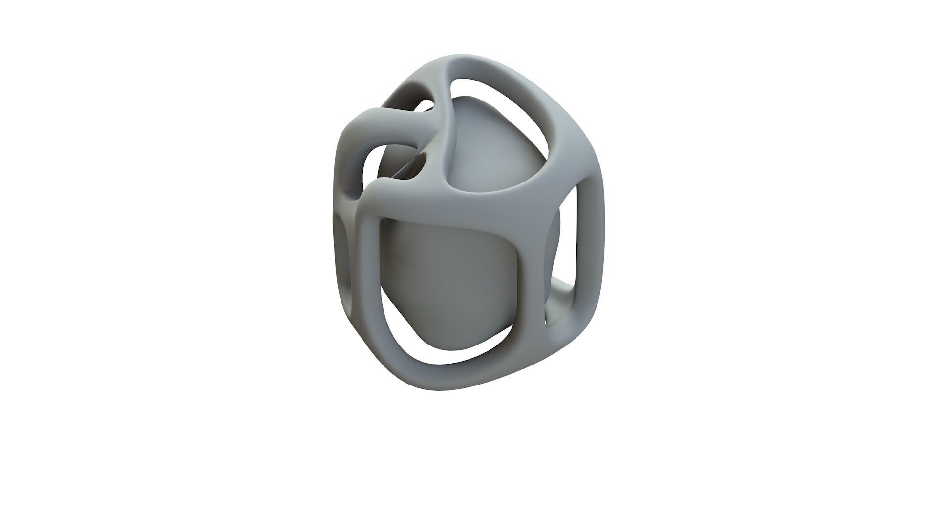 SciFi Shape Object Low Poly Low-poly 3D model_14