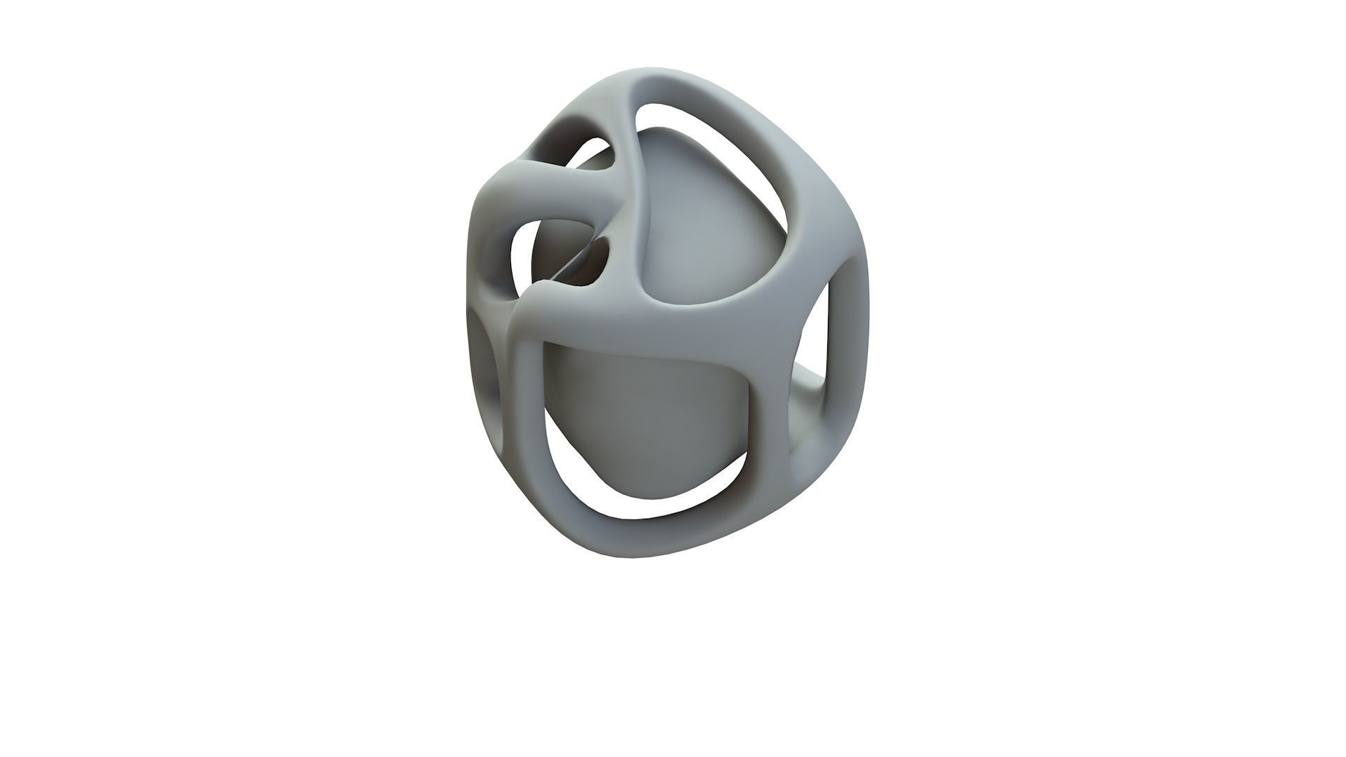 SciFi Shape Object Low Poly Low-poly 3D model_15