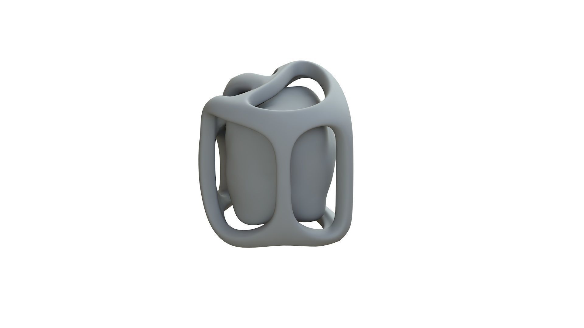 SciFi Shape Object Low Poly Low-poly 3D model_10