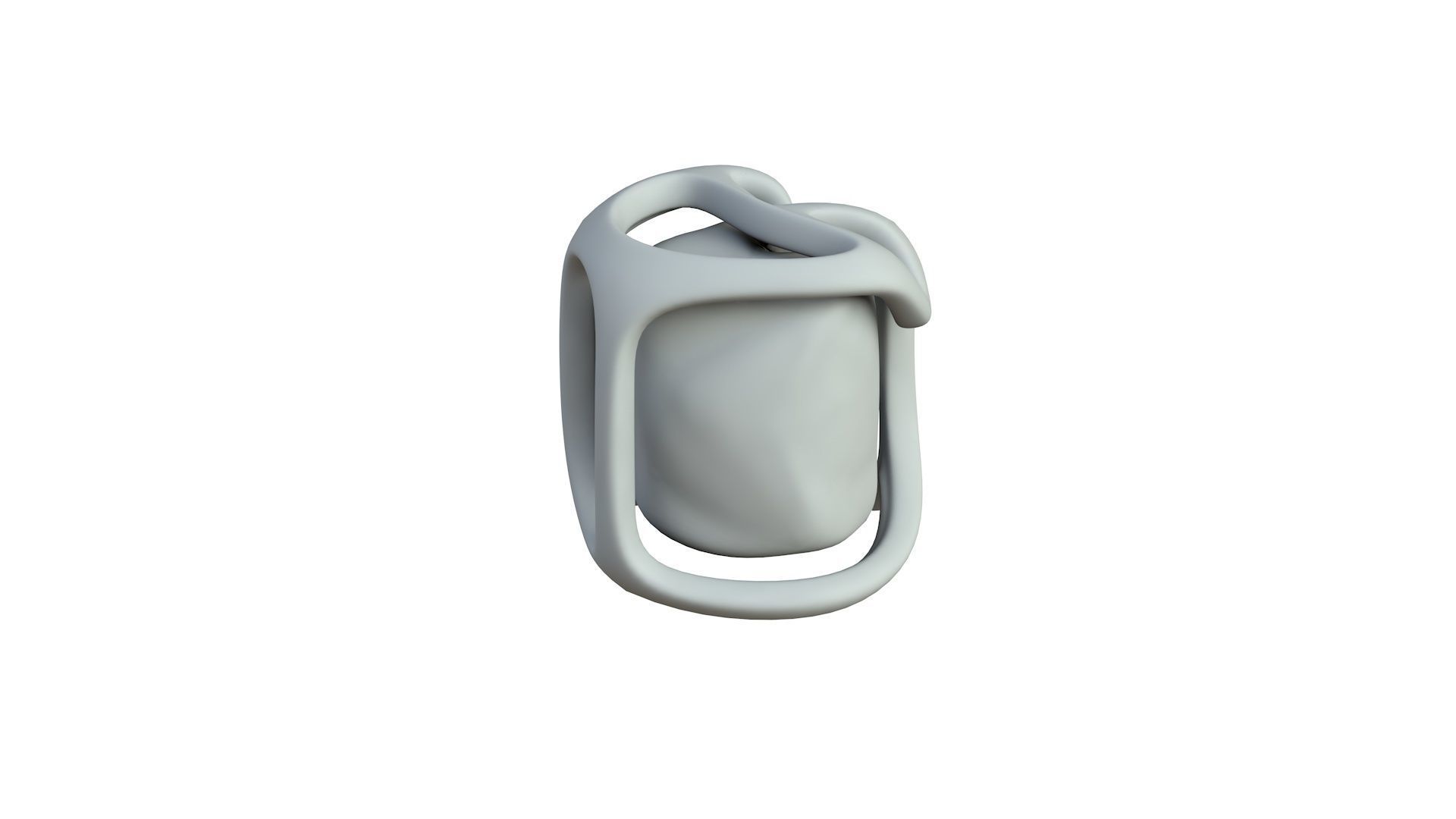 SciFi Shape Object Low Poly Low-poly 3D model_4