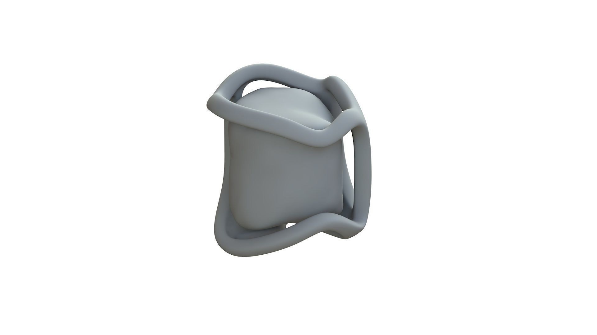 SciFi Shape Object Low Poly Low-poly 3D model_10