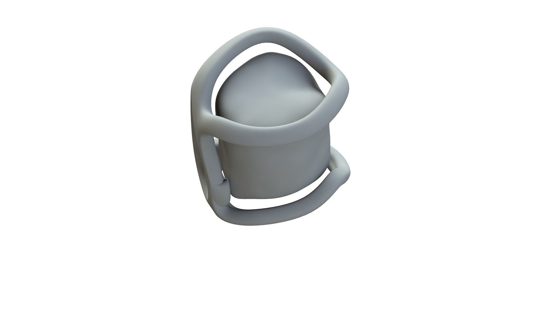 SciFi Shape Object Low Poly 59 Low-poly 3D model_15