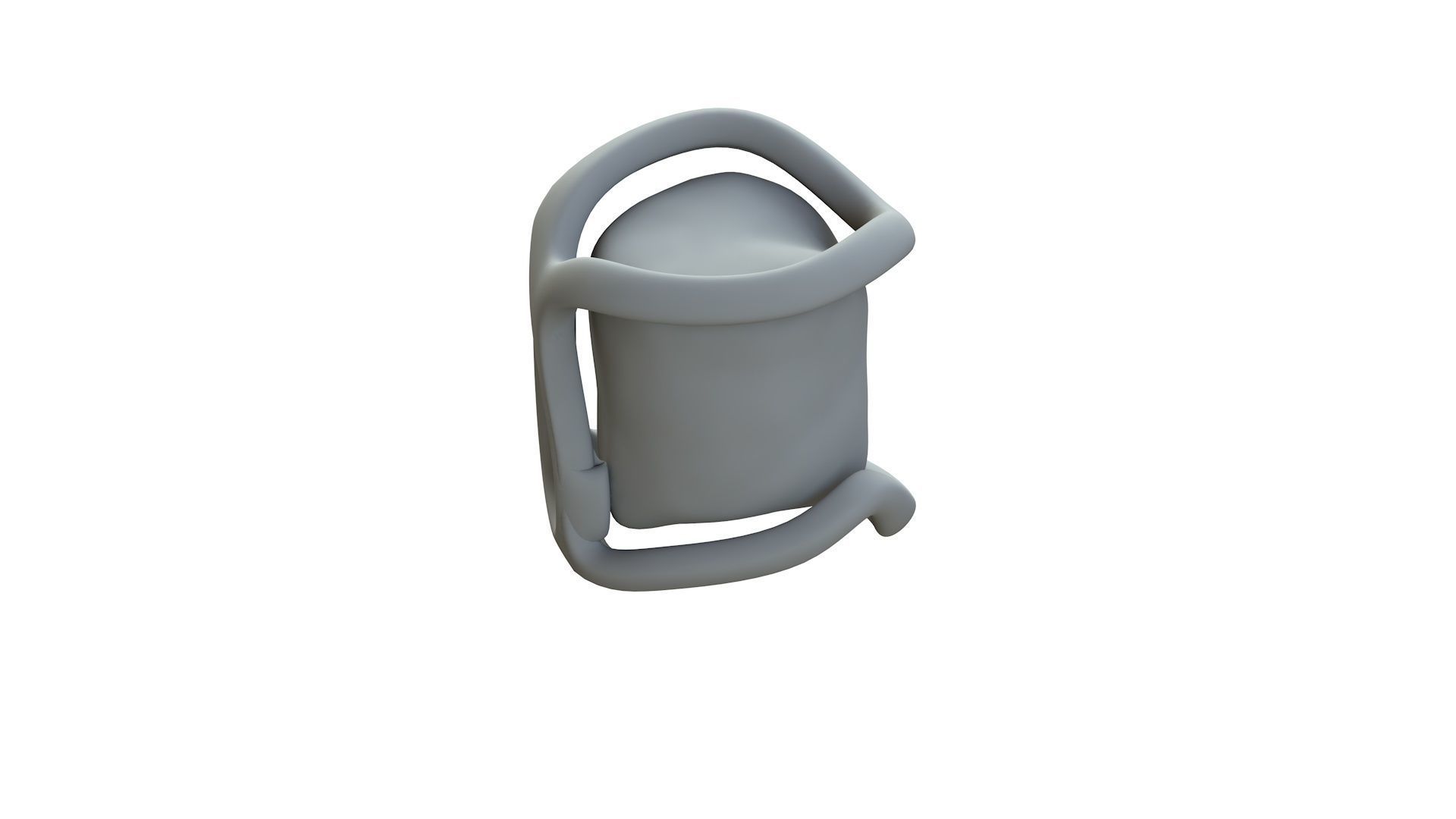 SciFi Shape Object Low Poly 59 Low-poly 3D model_13