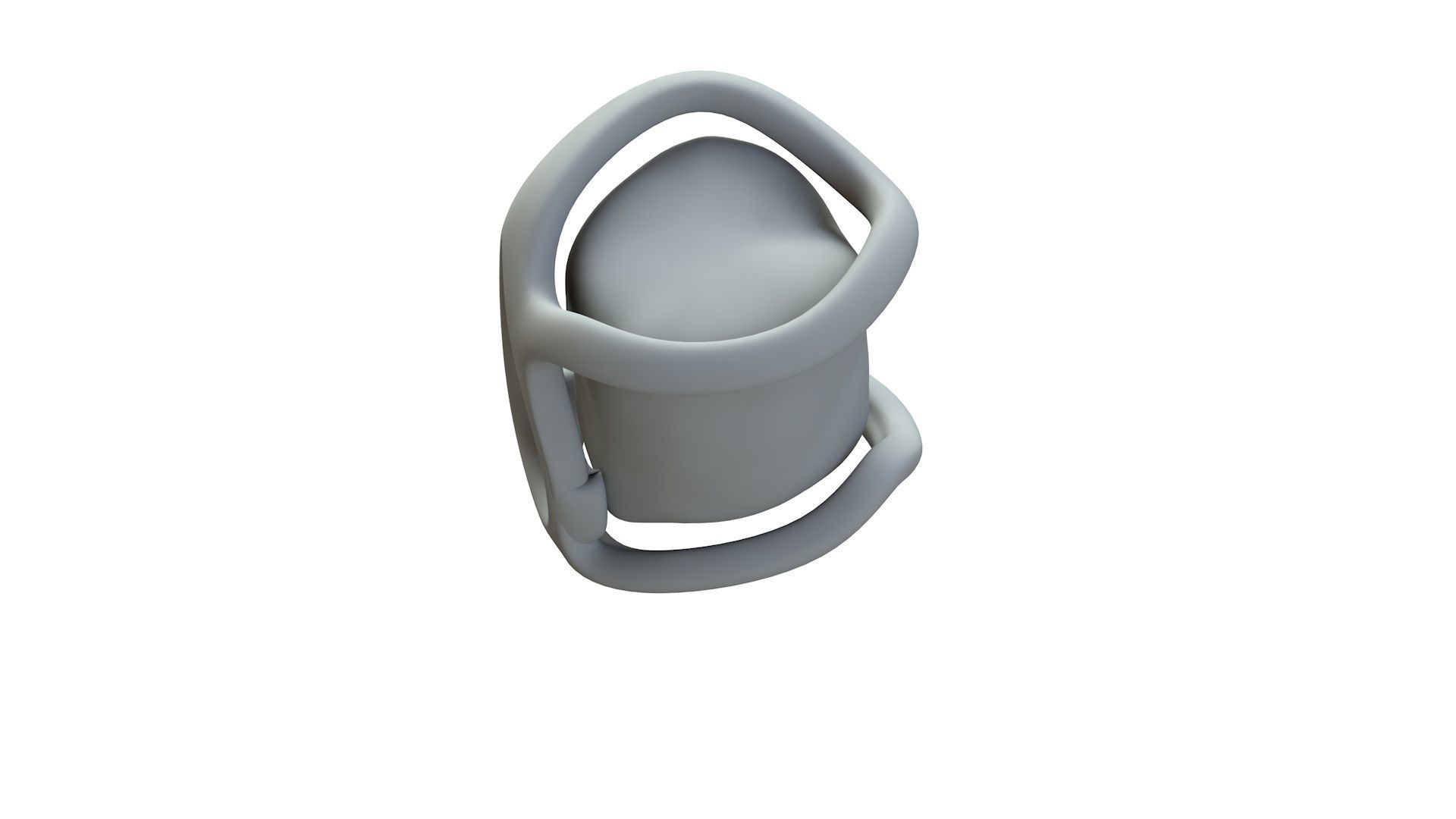 SciFi Shape Object Low Poly 59 Low-poly 3D model_17