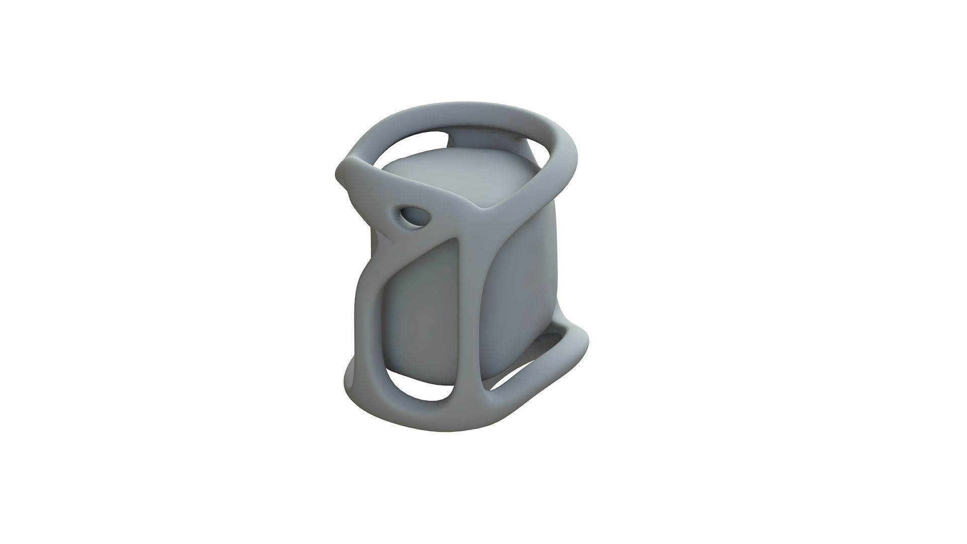 SciFi Shape Object Low Poly Low-poly 3D model_10